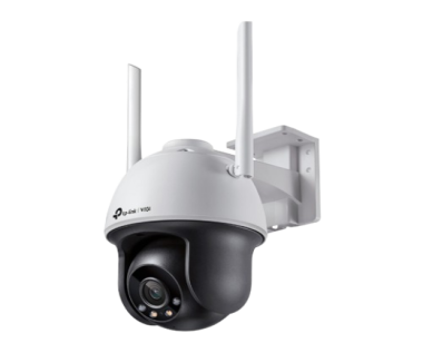 VIGI 4MP Outdoor Full-Color Wi-Fi Pan Tilt Network Camera (VIGI C540-W)